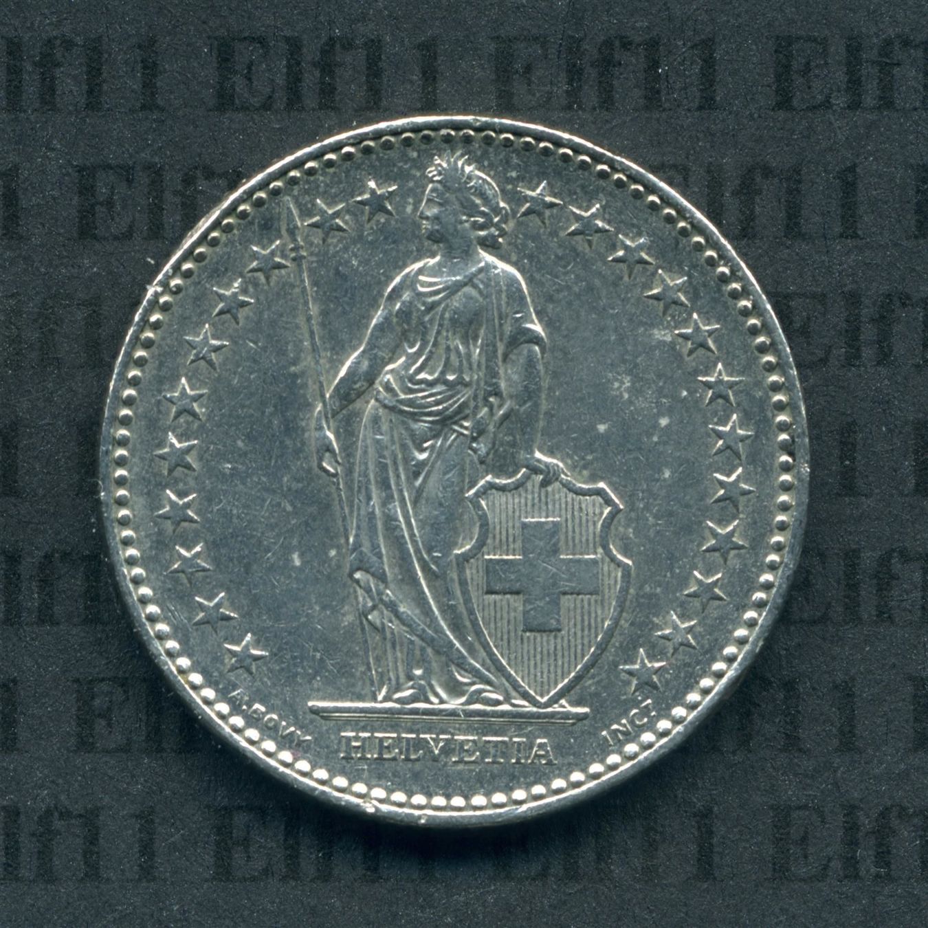 Tutti le monete: CHF___2.00 1991 -vz 2 Franken – Usato da Widnau venduto da Elf11 1