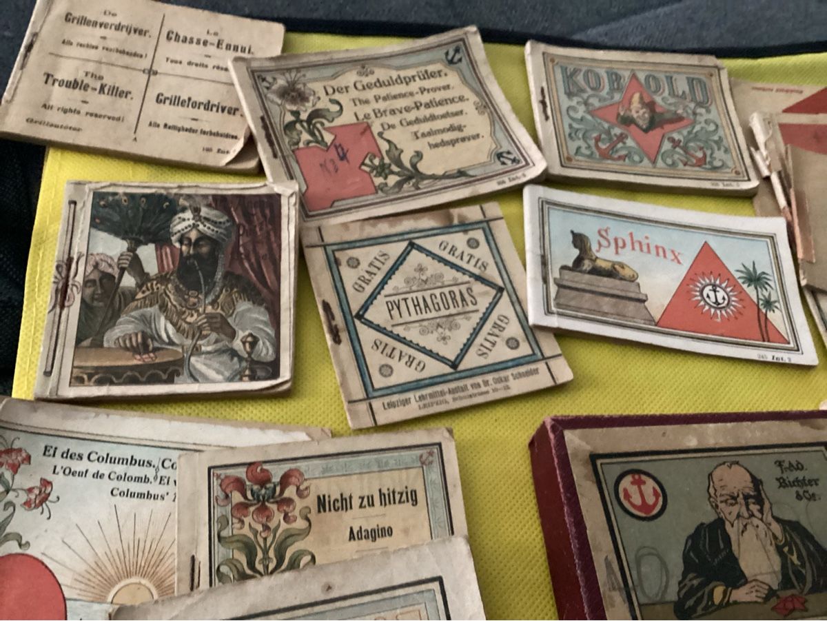 Giochi: ANTIKE ANKER GEDULDSSPIELE UM 1890/1900 – Usato da Münchenstein venduto da NoSu98 3