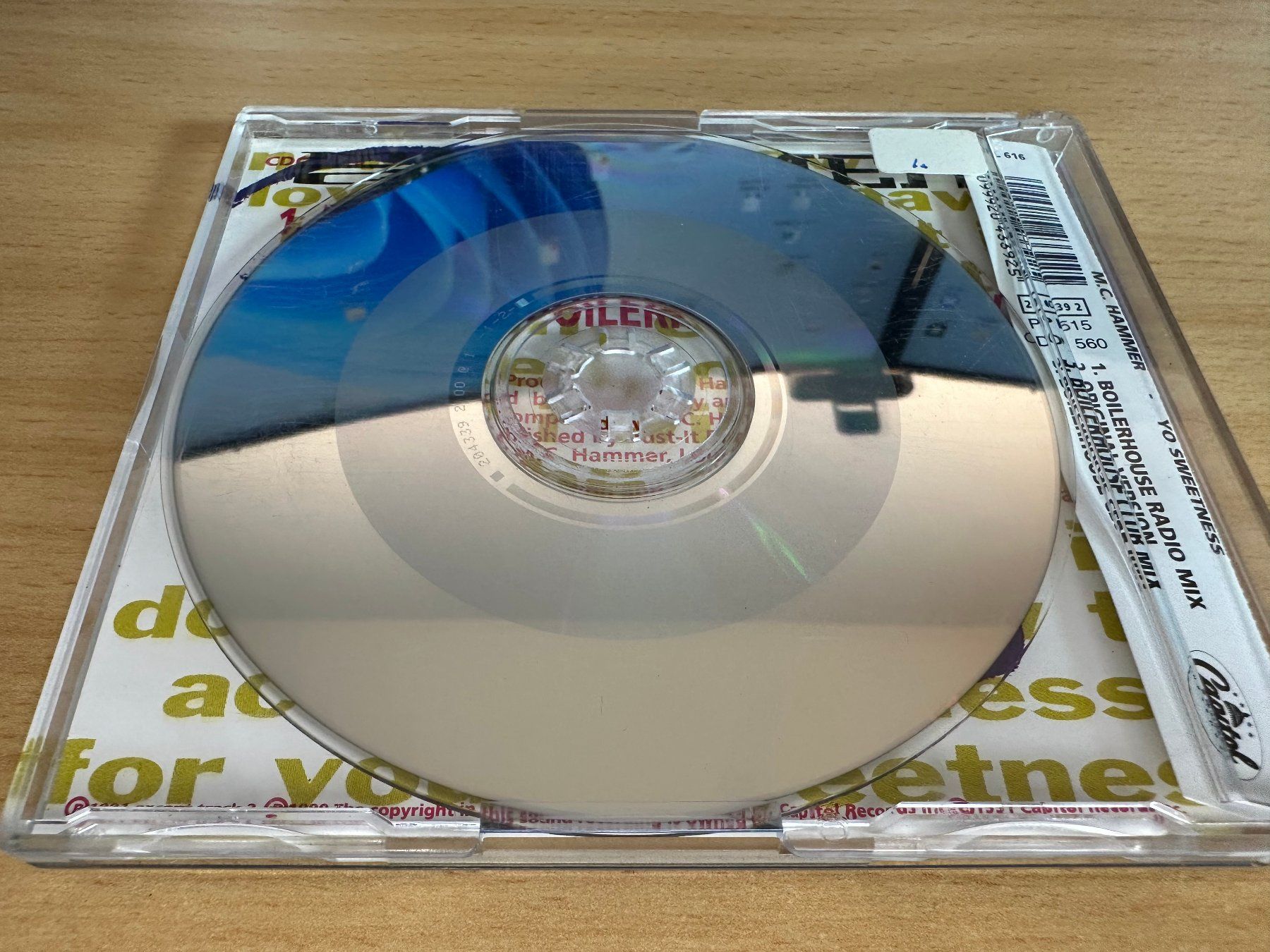 CD: M.C. Hammer – Yo Sweetness - Maxi CD – Usato da Rikon im Tösstal venduto da Alpenmutz 1