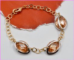 Bezauberndes Armband 18K Vergoldet