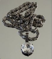 Signed 925 pentatif with chain