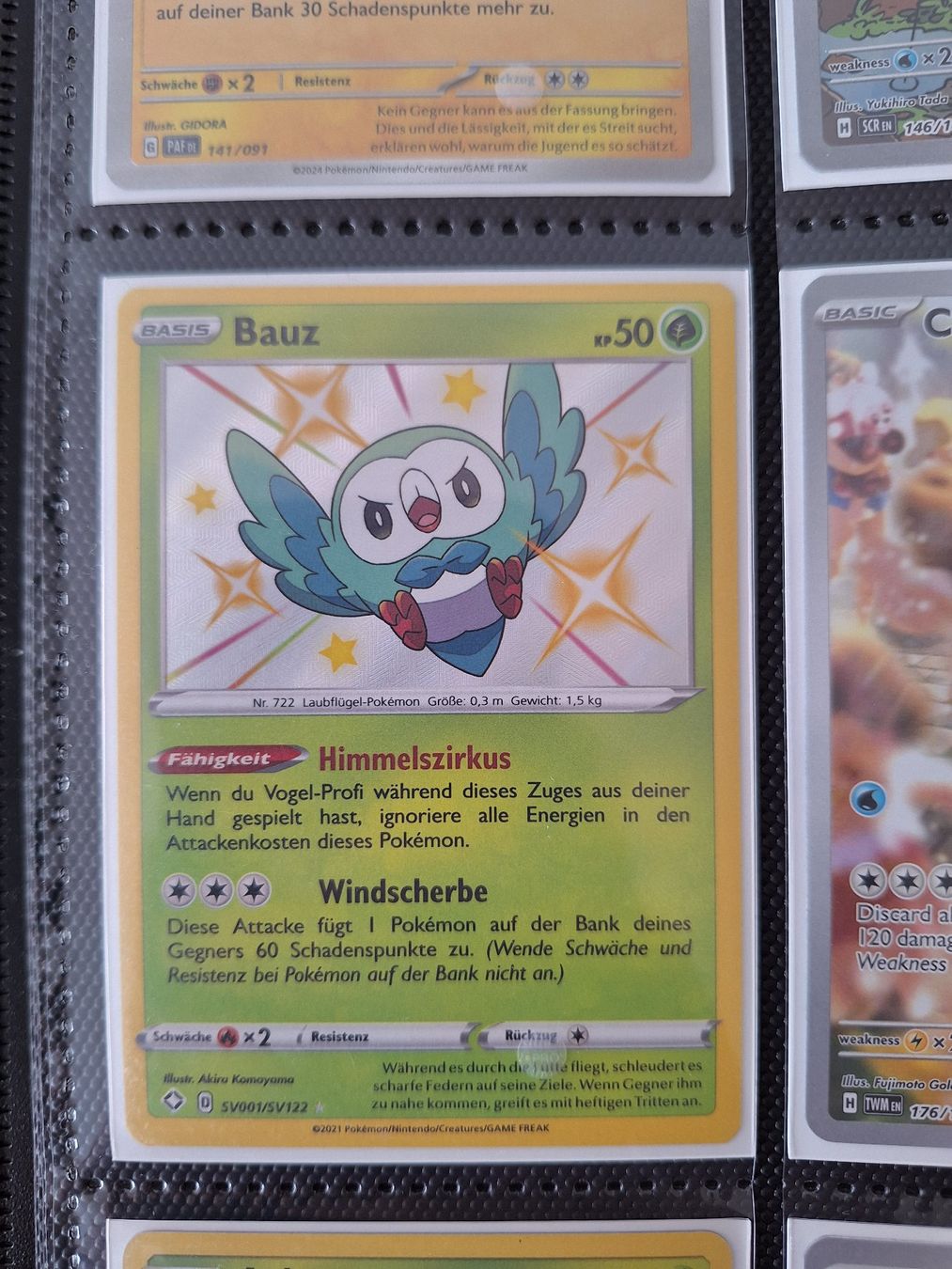 Pokémon Carte collezionabili: Shiny Bauz – Usato da Altstätten SG venduto da GGsGameshop