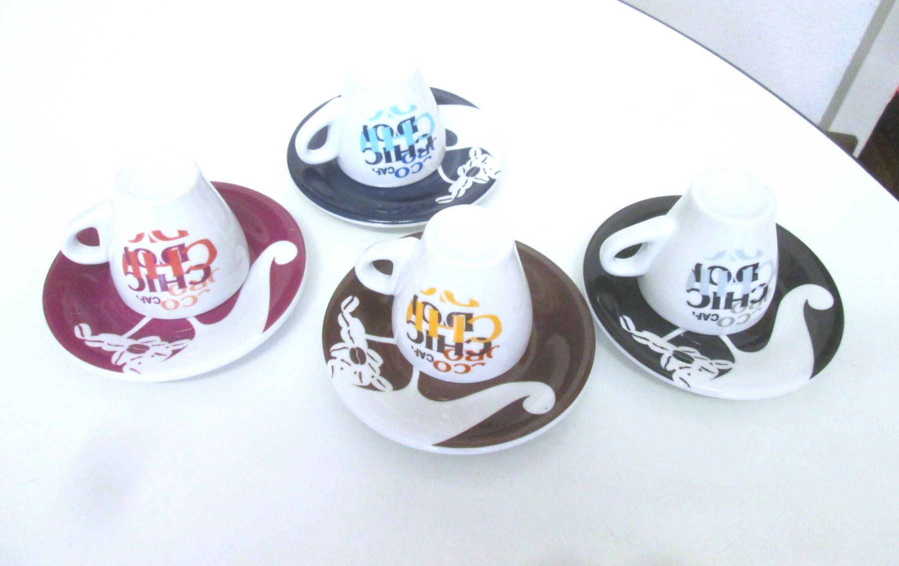 Chicco Tazze: 4 Tassen Chicco D'Oro-Kaffee – Usato da Sementina venduto da babucia 1