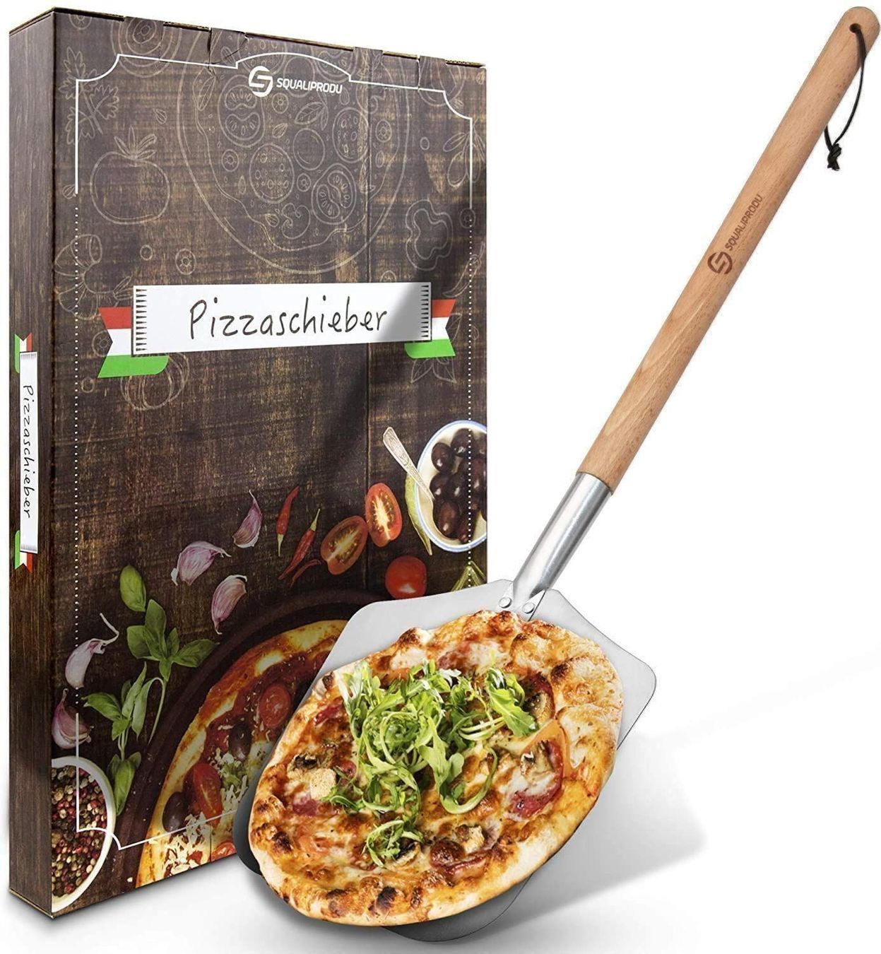 Elettrodomestici da cucina: Pizzaschaufel Pizzaschieber Pizzaheber – Nuovo (secondo la descrizione) da Thun venduto da nuonuo 7