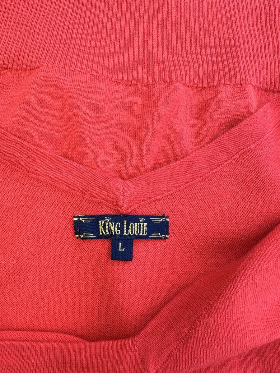 King Louie Tops: KING LOUIE PULLOVER / TOP Gr. L Rot / Koralle – D'occasion à Baar par AlicjasWunderland 2