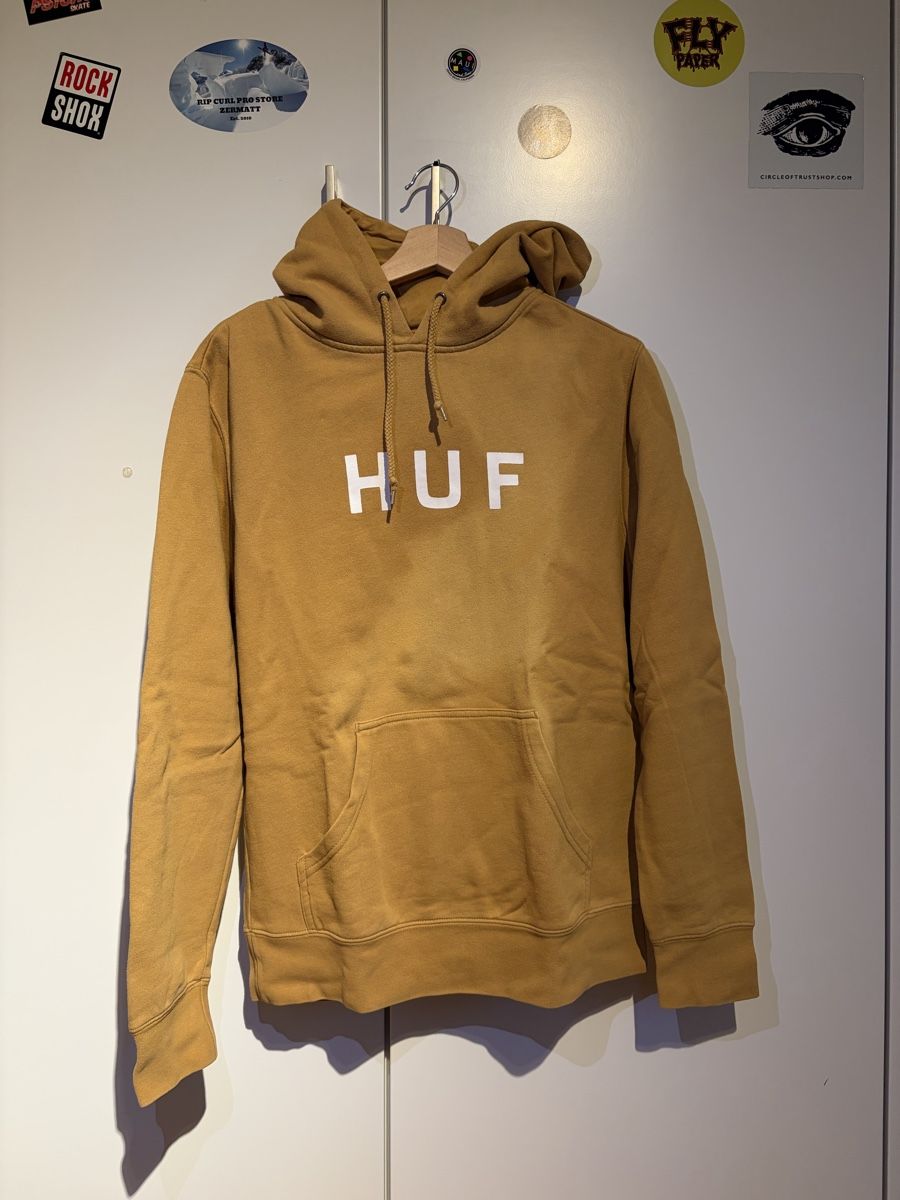 Pulls & Sweat-shirts: HUF Kapuzenpulli Gelb/Beige – D'occasion à Zug par gav_nfw7 3