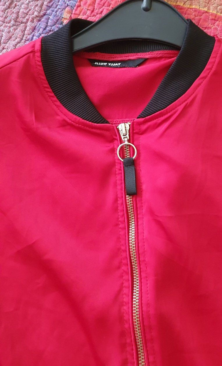 Tally Weijl Giacche & Cappotti: Leichte rote Jacke, Gr.34 – Nuovo (secondo la descrizione) da Unterentfelden venduto da LookoutMt 2