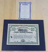 Chicago Rock Island Railway Aktie 1916 mit Zertifikat