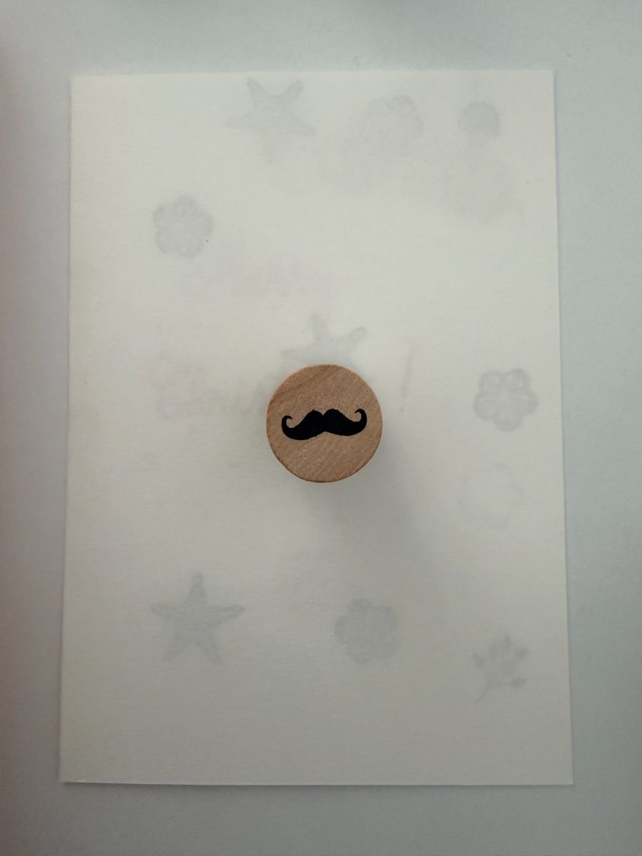 Timbri: Rubber Stamp: Moustache – Nuovo (secondo la descrizione) da Thun venduto da dar_fz6y