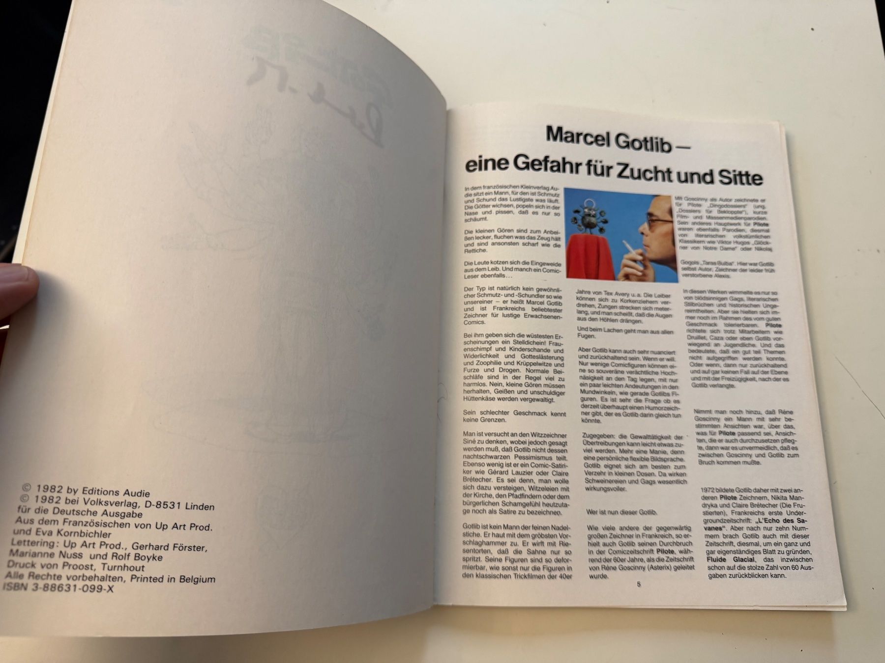 Fumetti: RARITÄT - Gotlib - Volksverlag – Usato da Münsingen venduto da Ganjam 3