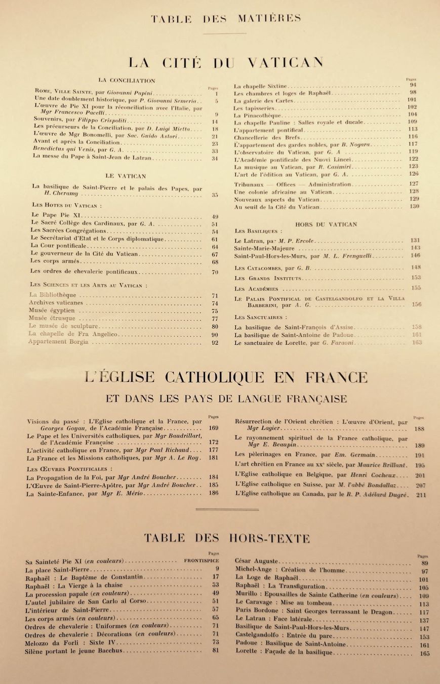 Bücher: La Cité du Vatican, 1934 – Gebraucht aus Burgdorf von Attalos 7
