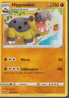 TCG POKEMON Lucentezza Siderale ARS 080/189 HIPPOWDON Italia