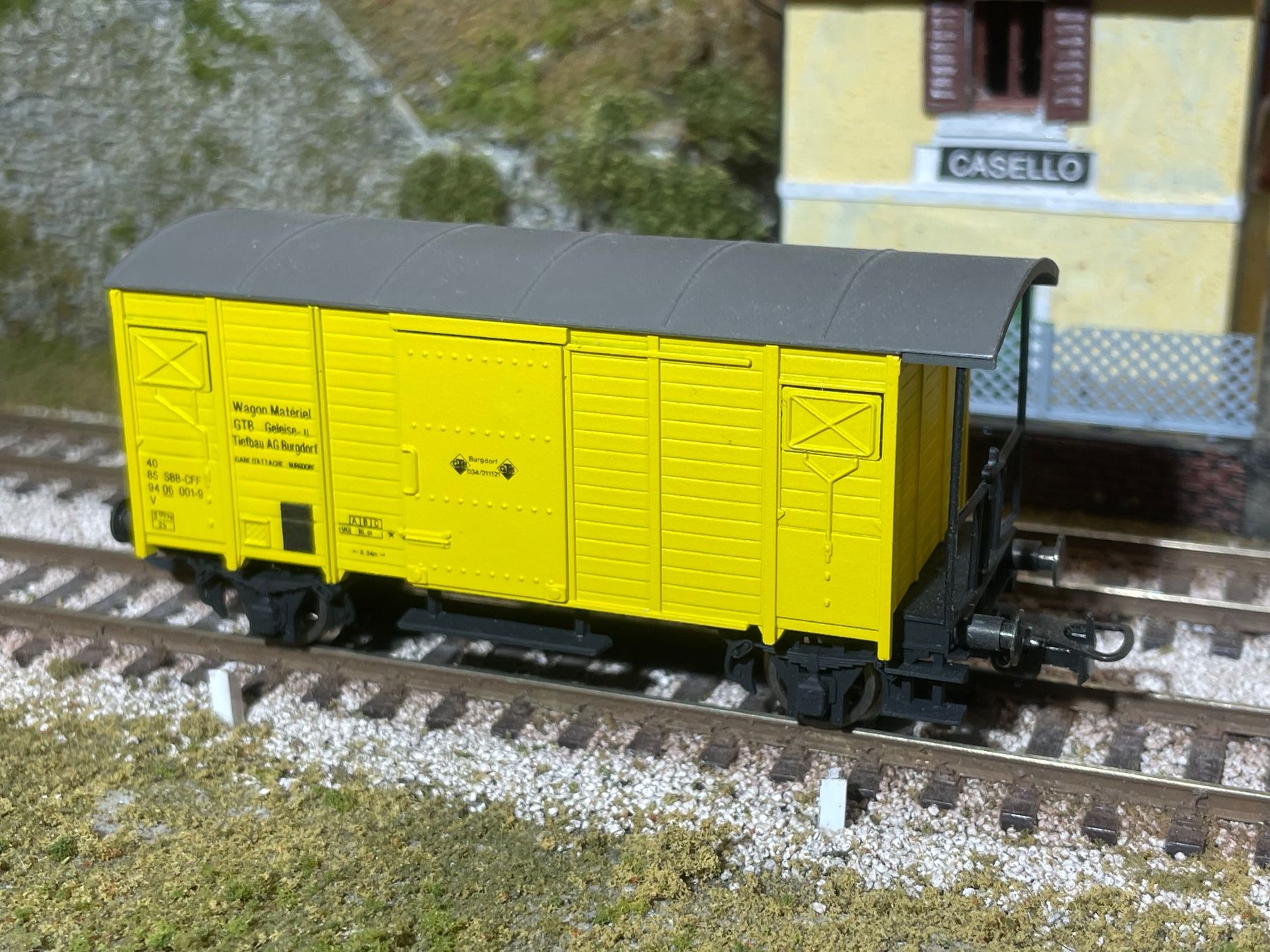 Born Modellini di ferrovie: AKU / evt. Born ?, GTB Güterwagen K2 – Nuovo (secondo la descrizione) da Krummenau venduto da ferrotech 1