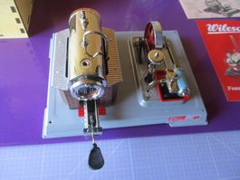 Dampfmaschine   D10/100 Jahre  Wilesco  1912/2012 - Holzbox
