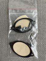 2er Set Ettiketten Halterung & Griff aus Metal