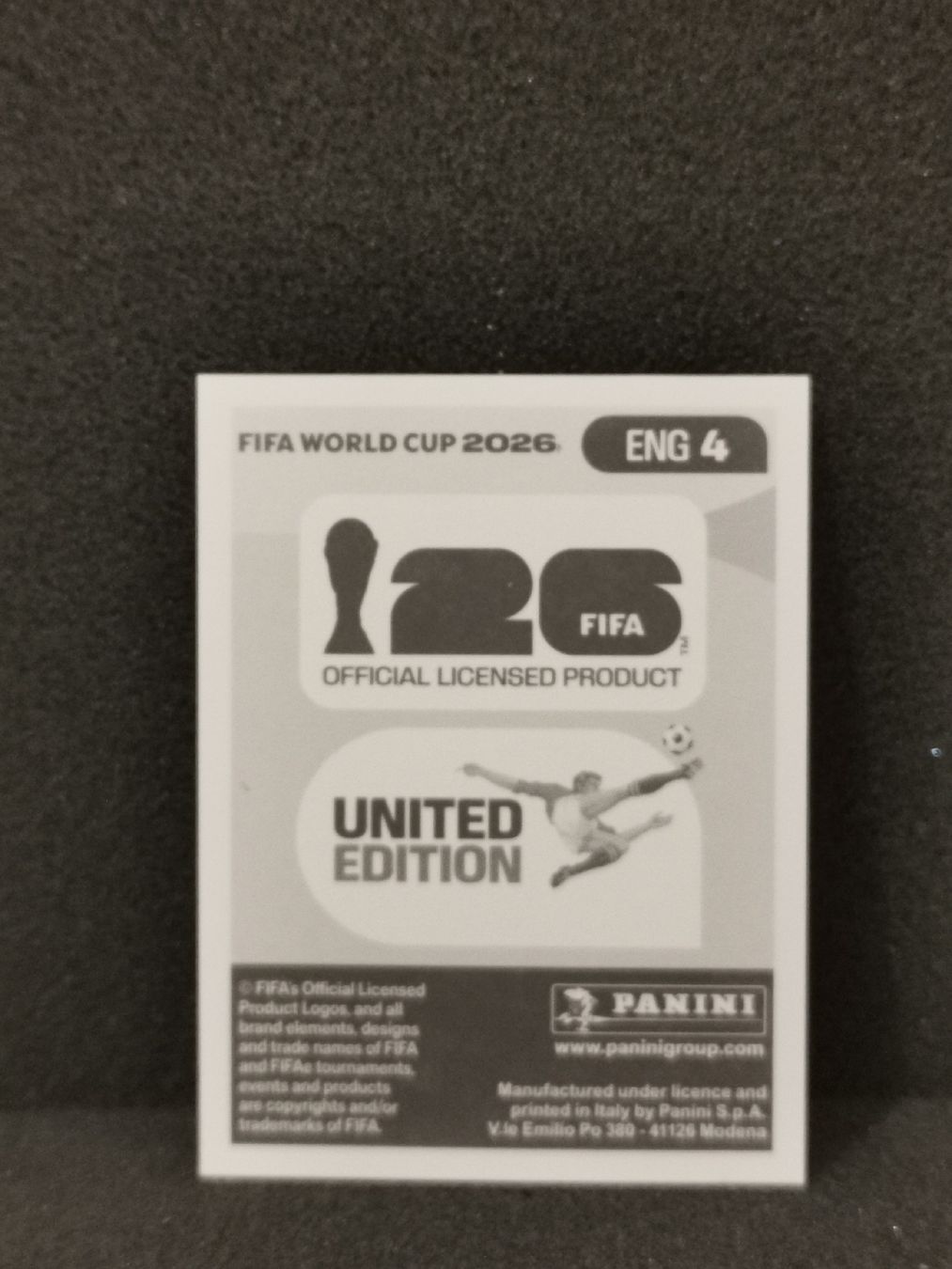 Panini Carte collezionabili: Panini Wm 2026 Sticker :Marc Guéhi Eng 4 – Usato da Einsiedeln venduto da sza_588x 1