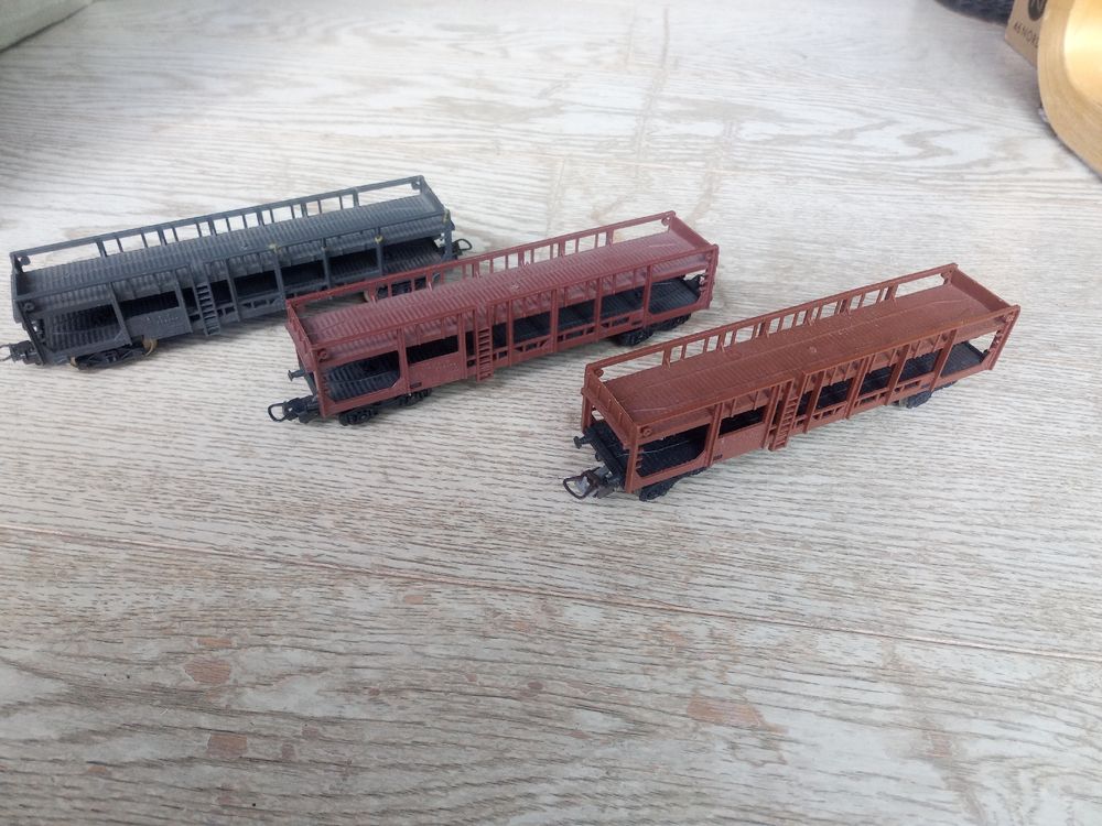ECHELLE HO JOUEF WAGON PORTES COULISSANTES A BOGGIES FRET SNCF EUR 28