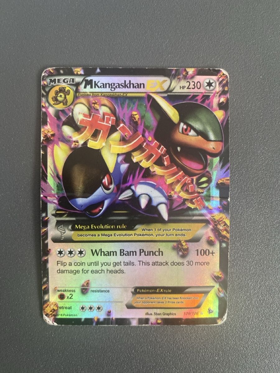 Pokémon Carte collezionabili: M Kangaskhan EX – Usato da Tägerig venduto da oiluig83