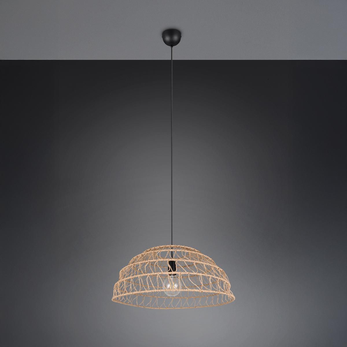 Lampadari & plafoniere: Pendelleuchte, Papiergarn, 60 cm Ø – Nuovo (secondo la descrizione) da Kreuzlingen venduto da Smart-Light 4