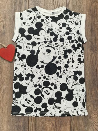 Disney T-Shirt Micky Maus schwarz weiss Grösse XS gebraucht