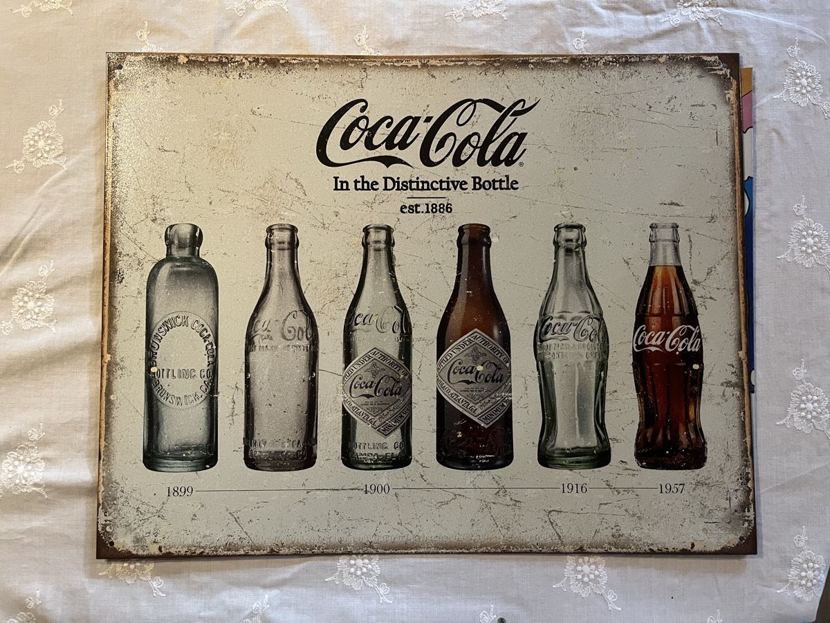Coca-Cola Schilder: Cola Blechschild – Gebraucht aus Zürich von aos_dkt9