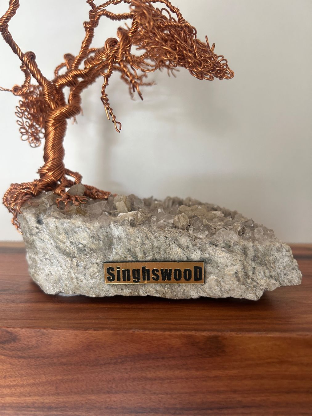 Tutte le decorazioni: Kupferdraht Baum auf Kristallstein – Usato da Illnau venduto da Monkky 2