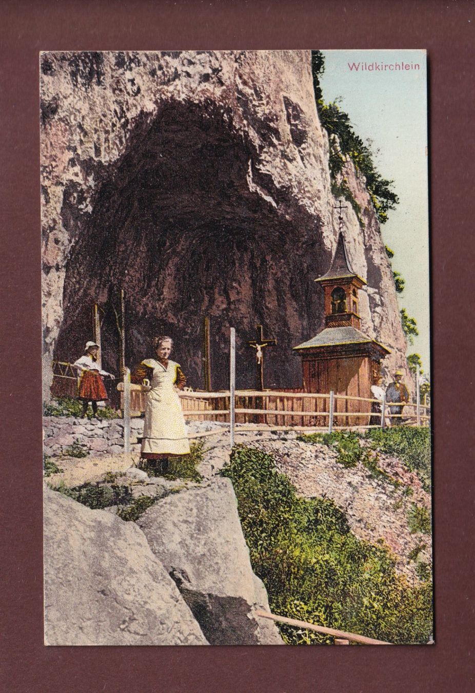 Cartes postales: WILDKIRCHLEIN - Leute – D'occasion à Pully par nicecards-shop