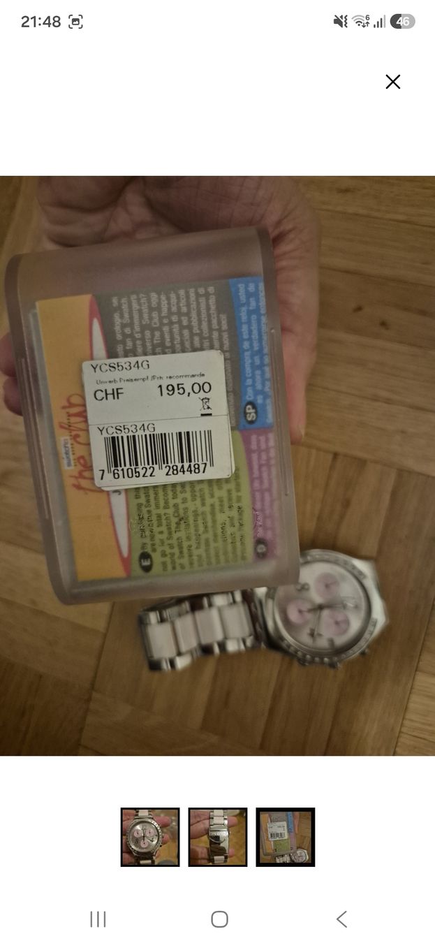 Swatch Orologi: Montre Swatch – Nuovo (secondo la descrizione) da Lausanne venduto da lae_nrf5 2
