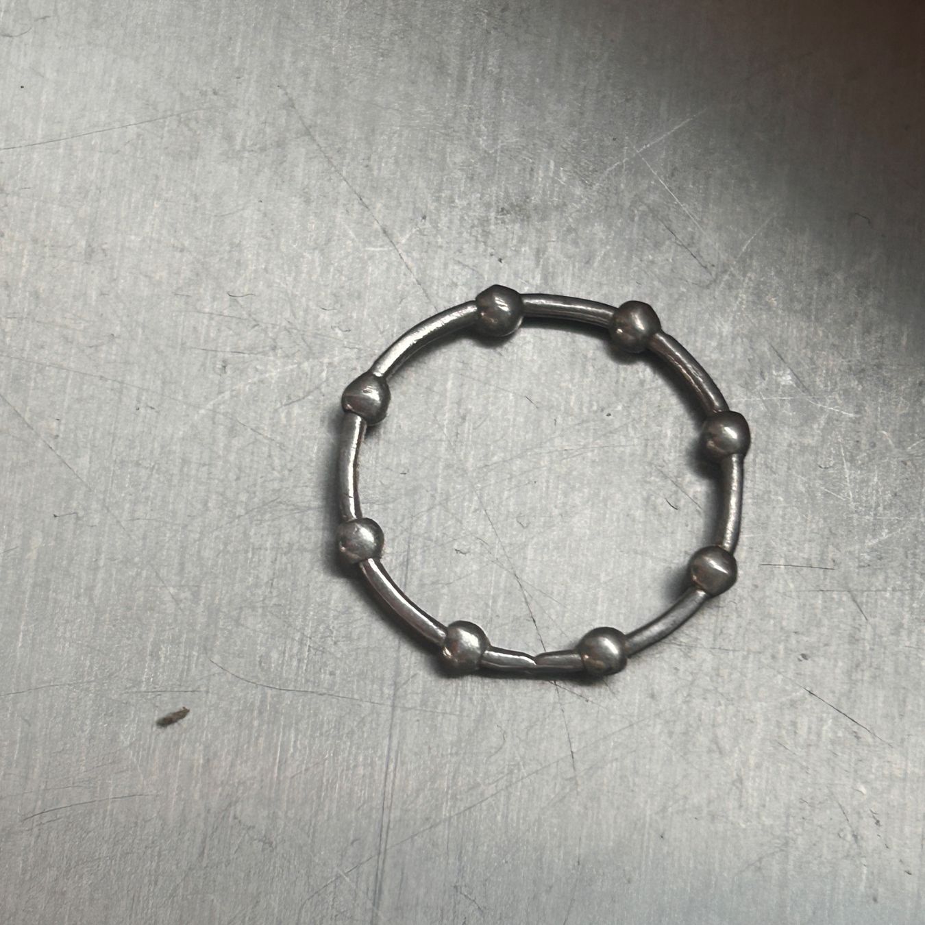 Anelli: Silberring mit Kugeln, Grösse 50 – Usato da Dittingen venduto da Bijoubelle 7