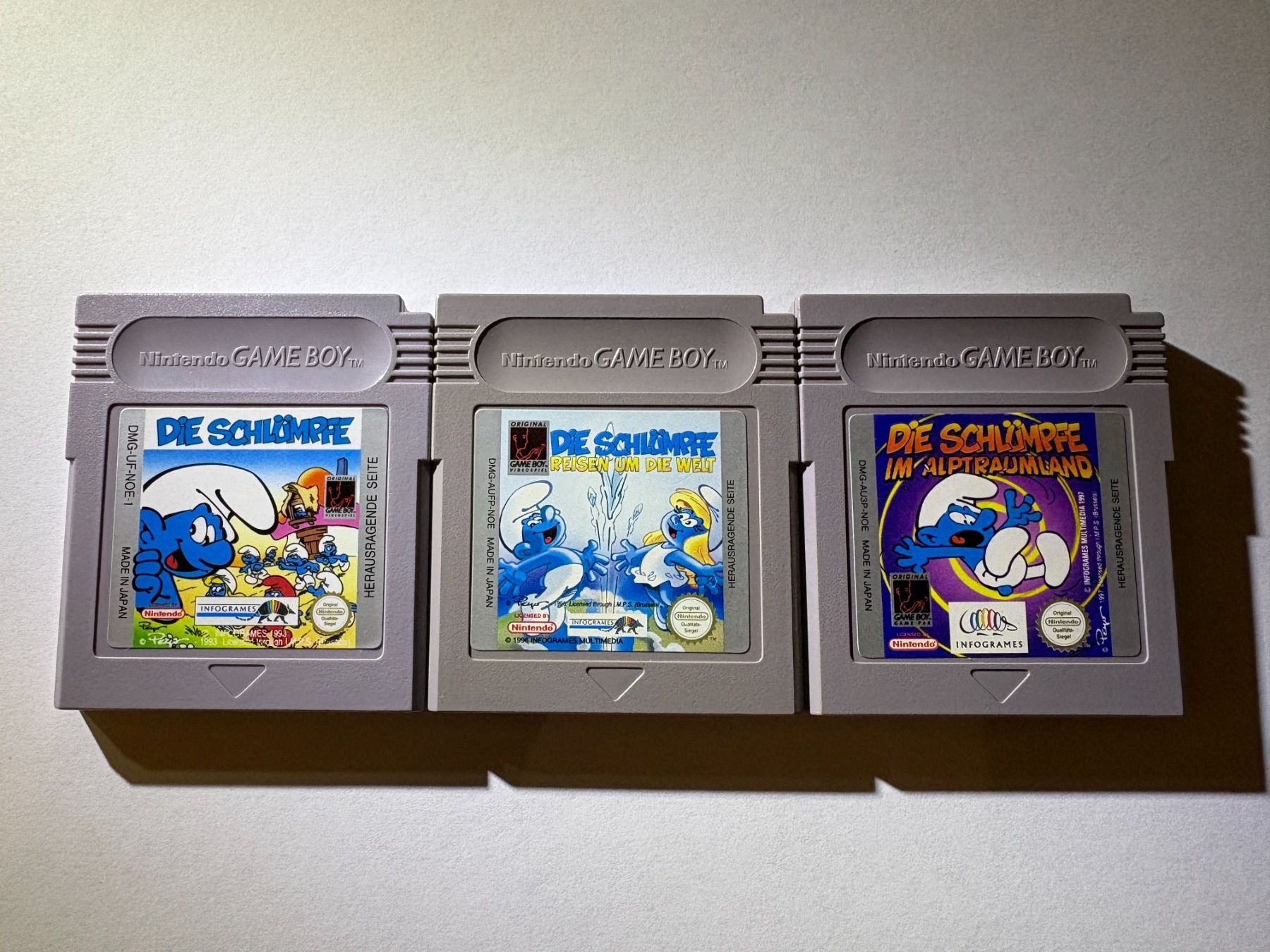 Nintendo Jeux: Die Schlümpfe Set - Nintendo Game Boy – D'occasion à Zürich par VintagePalace