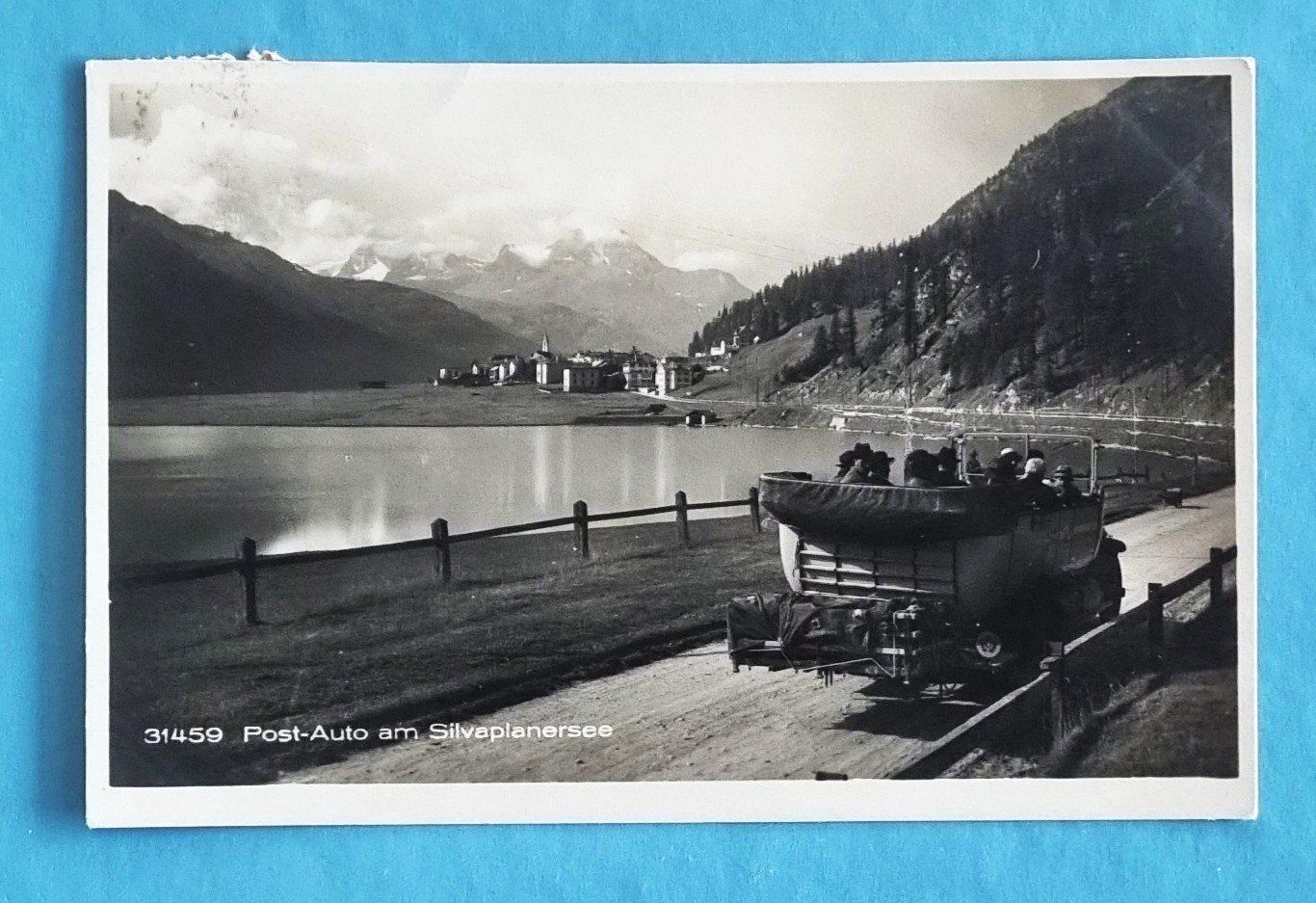 Cartoline postali: Silvaplanersee - Postauto - 1924 – Usato da Rothrist venduto da RROENK