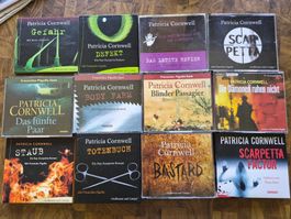 Patricia Cornwell Thriller-Sammlung - 12 Hörbücher!