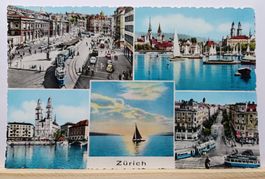ZH, No. 126, Zürich, in 5 Bildern, 1958 gelaufen