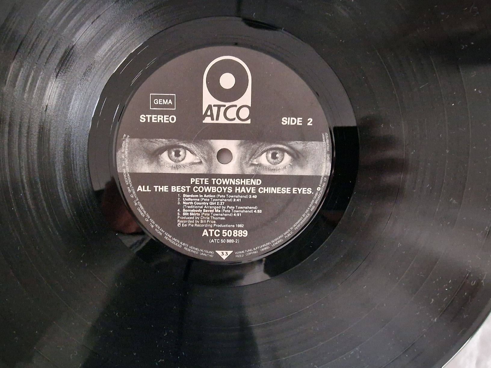 Dischi in vinile: Pete Townshend - Chinese Eyes – Usato da Pfaffnau venduto da gunport 5