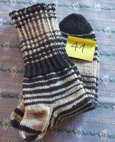 Warme Socken, Grösse 41, gestrickt, Winterzeit..⛷️🏂