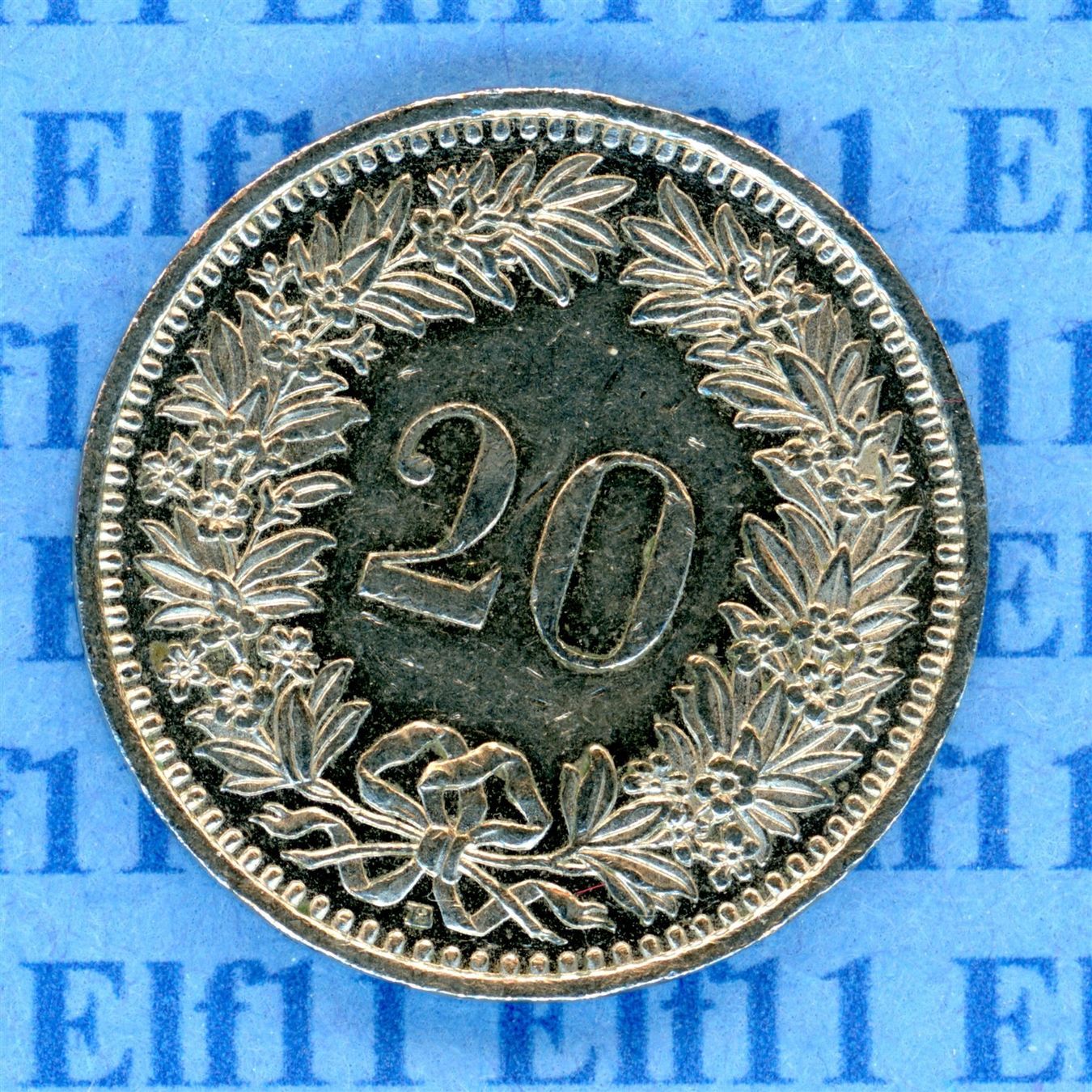 Tutti le monete: CHF___0.20 1989 -vz 20 Rappen – Usato da Widnau venduto da Elf11 1