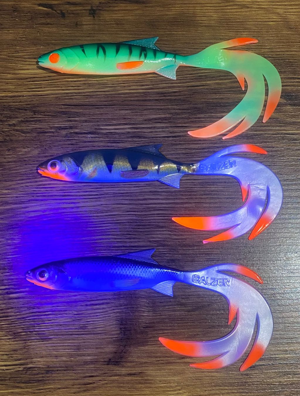 Esche: BALZER Shirasu Reptile Shad 15cm - 3er Set – Nuovo e nell'imballaggio originale da Widnau venduto da Fishingtackle_Oggy 1