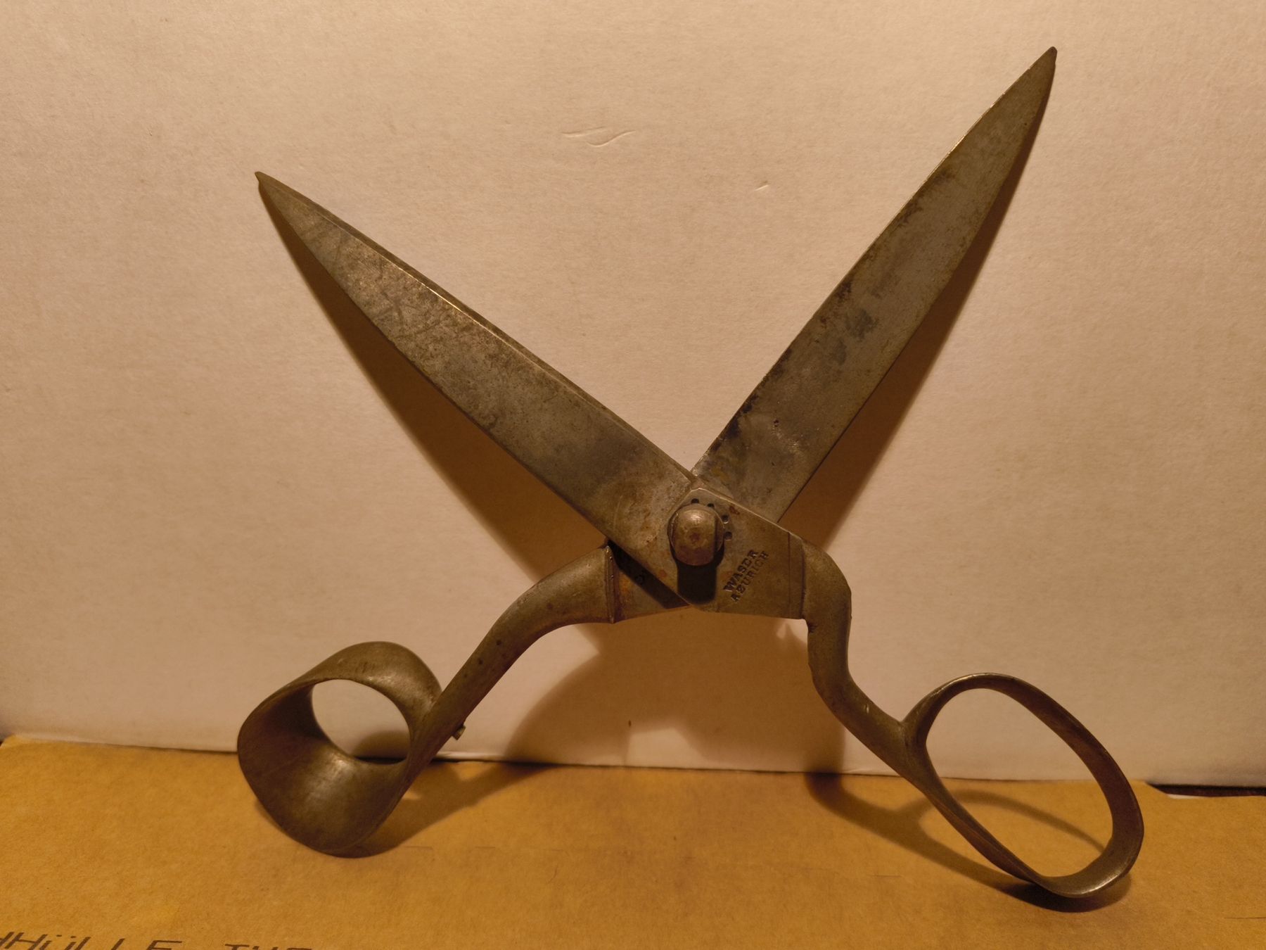 Tutti gli attrezzi: antike Schere Waser a Zurich 3 23cm lang – Usato da stettlen venduto da VintageBern_ch 2