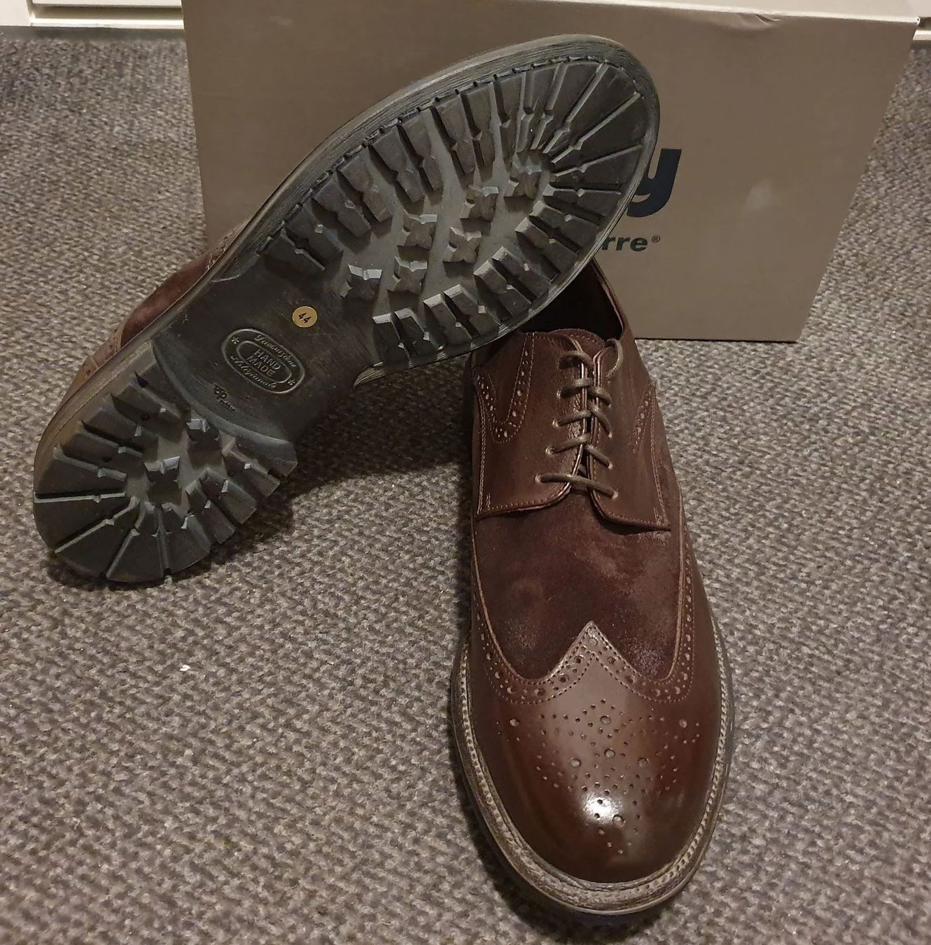 Herrenschuhe: Designer Lederschuhe von Calpierre Gr.44 – Neu und originalverpackt aus Reinach AG von innamac 9