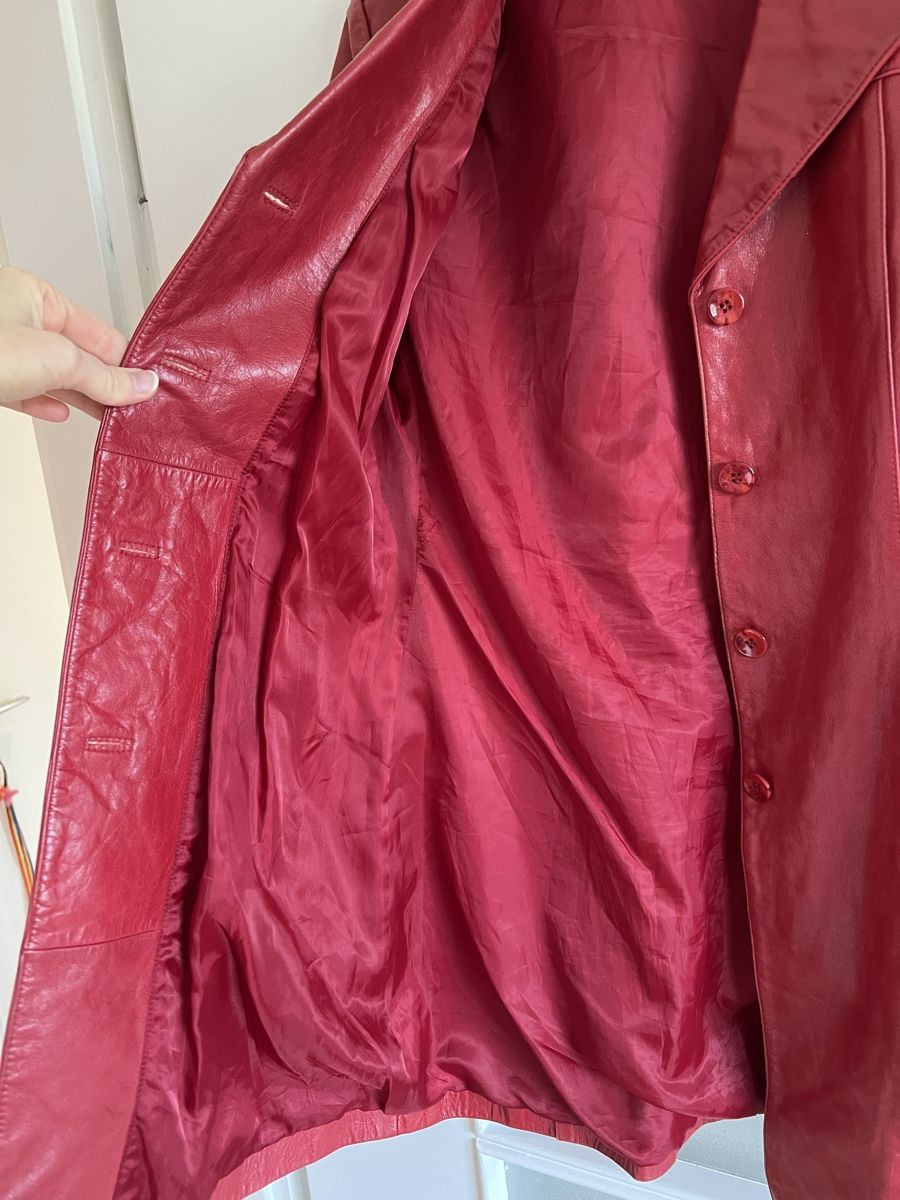 Esprit Giacche: Esprit - Rote Lederjacke TOP Zustand! – Usato da Zürich venduto da Ju_Lia_1 2