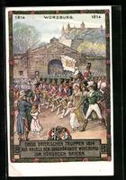 Würzburg, Jubiläums-Festpostkarte zur 