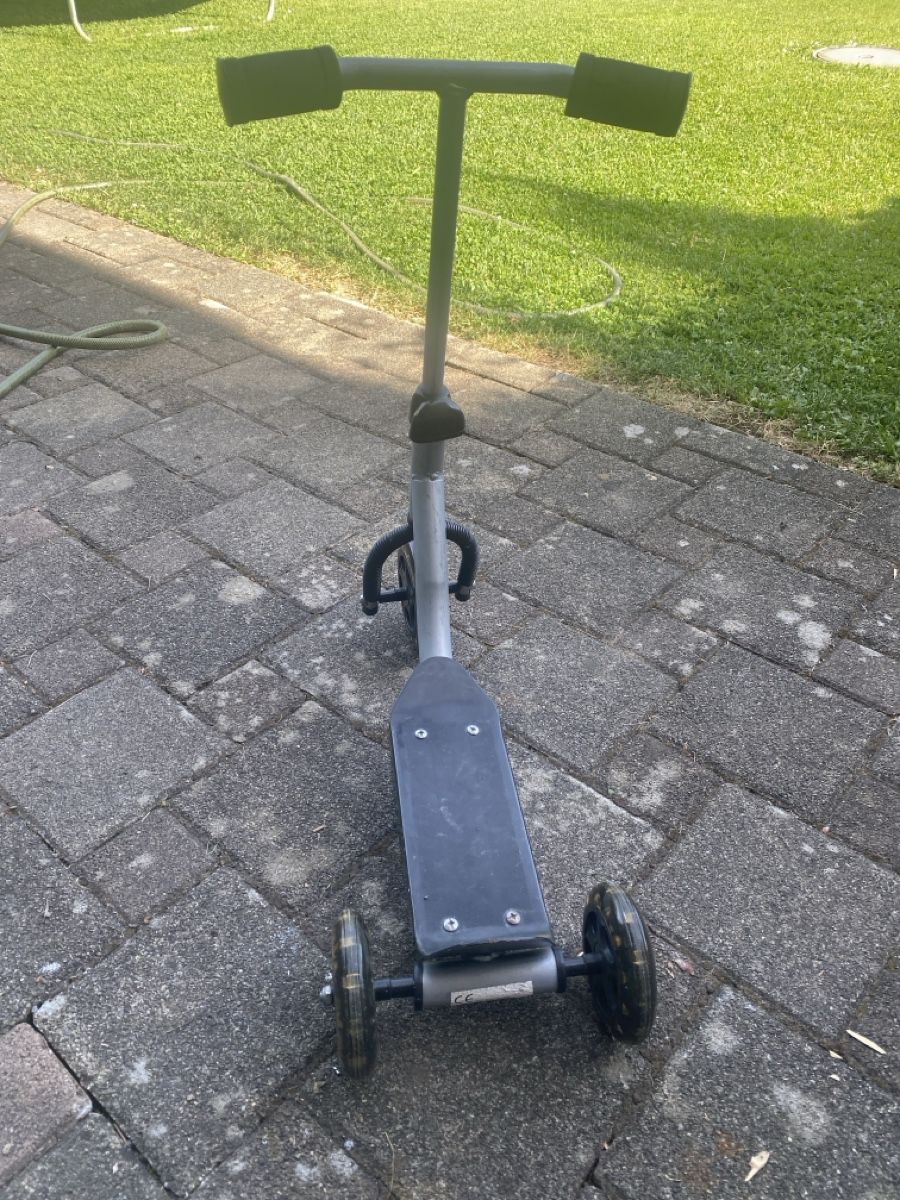 Kickboard: Kinderkickboard 3-Rad AFUN silber-grau – Usato da St. Gallen venduto da Msgoethe 2
