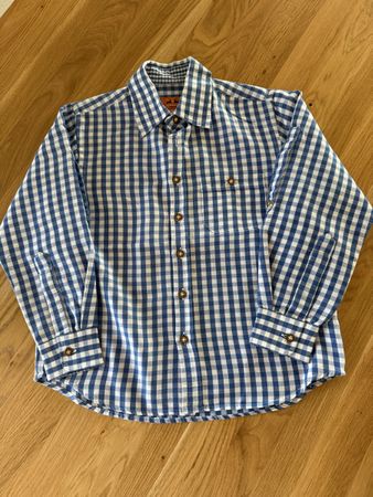 Kinderhemd kariert Country Maddox Grösse 140 neuwertig