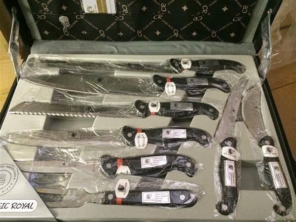 Coltelli: Neu! 24-teiliges Messerset mit Koffer – Nuovo e nell'imballaggio originale da Necker venduto da liq24 6