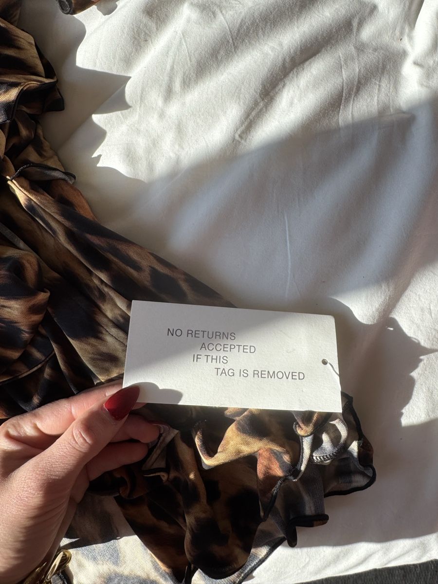Vestiti: Rat and Boa Leopard Cheetah Mini Dress – Nuovo e nell'imballaggio originale da Aigle venduto da 029_mbn 4