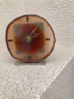 Tischuhr Junghans Quarz aus Stein