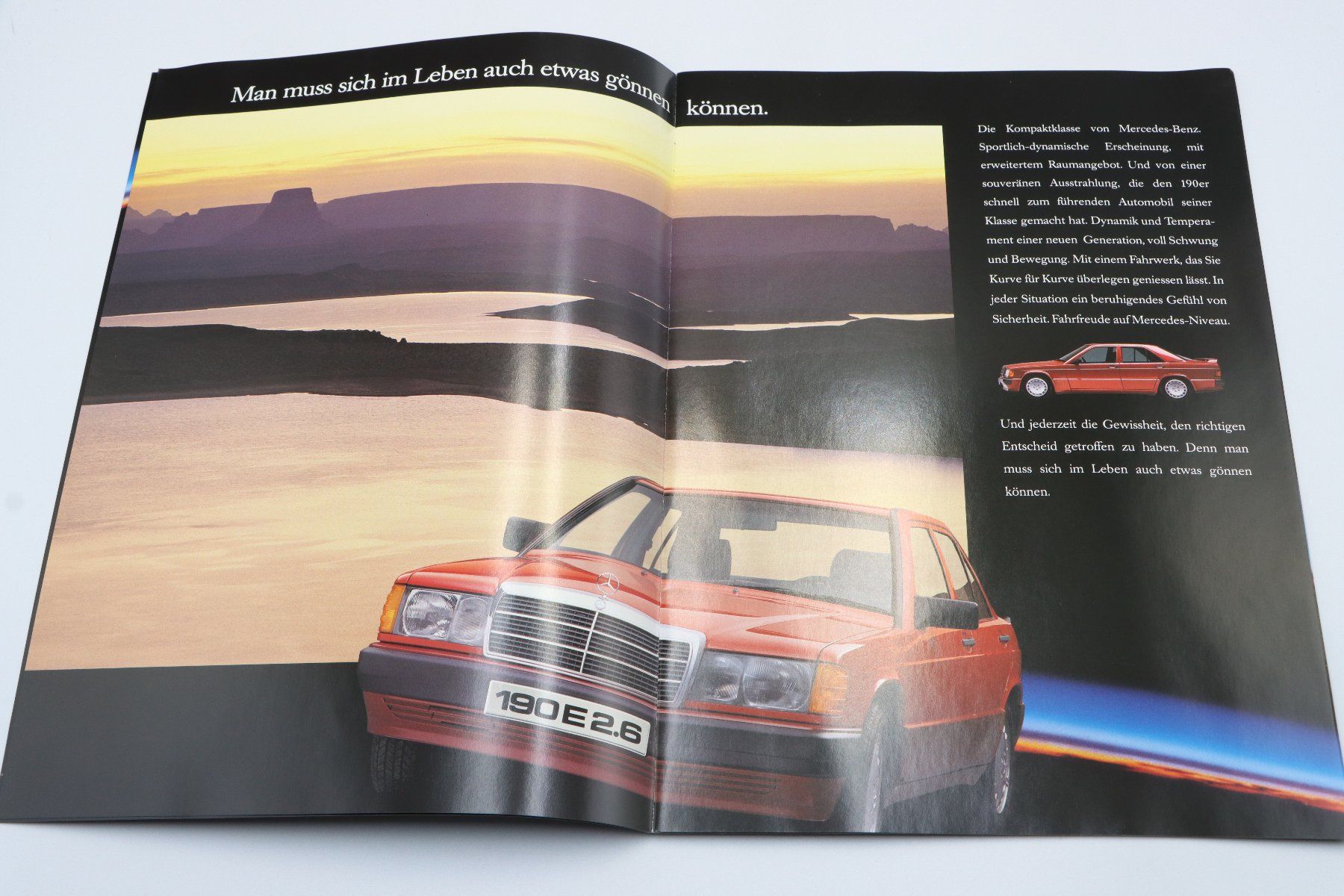 Mercedes-Benz Documents: Mercedes Modellprogramm 1989 Prospekt – D'occasion à Bühl b.Aarberg par Collectorpassions 2