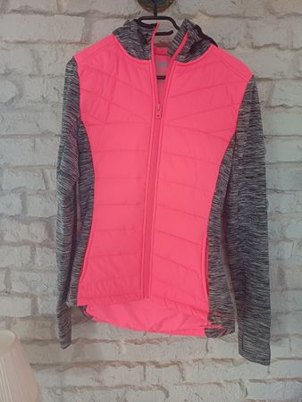 Superdry Sport Jacke pink grau Grösse EU  40