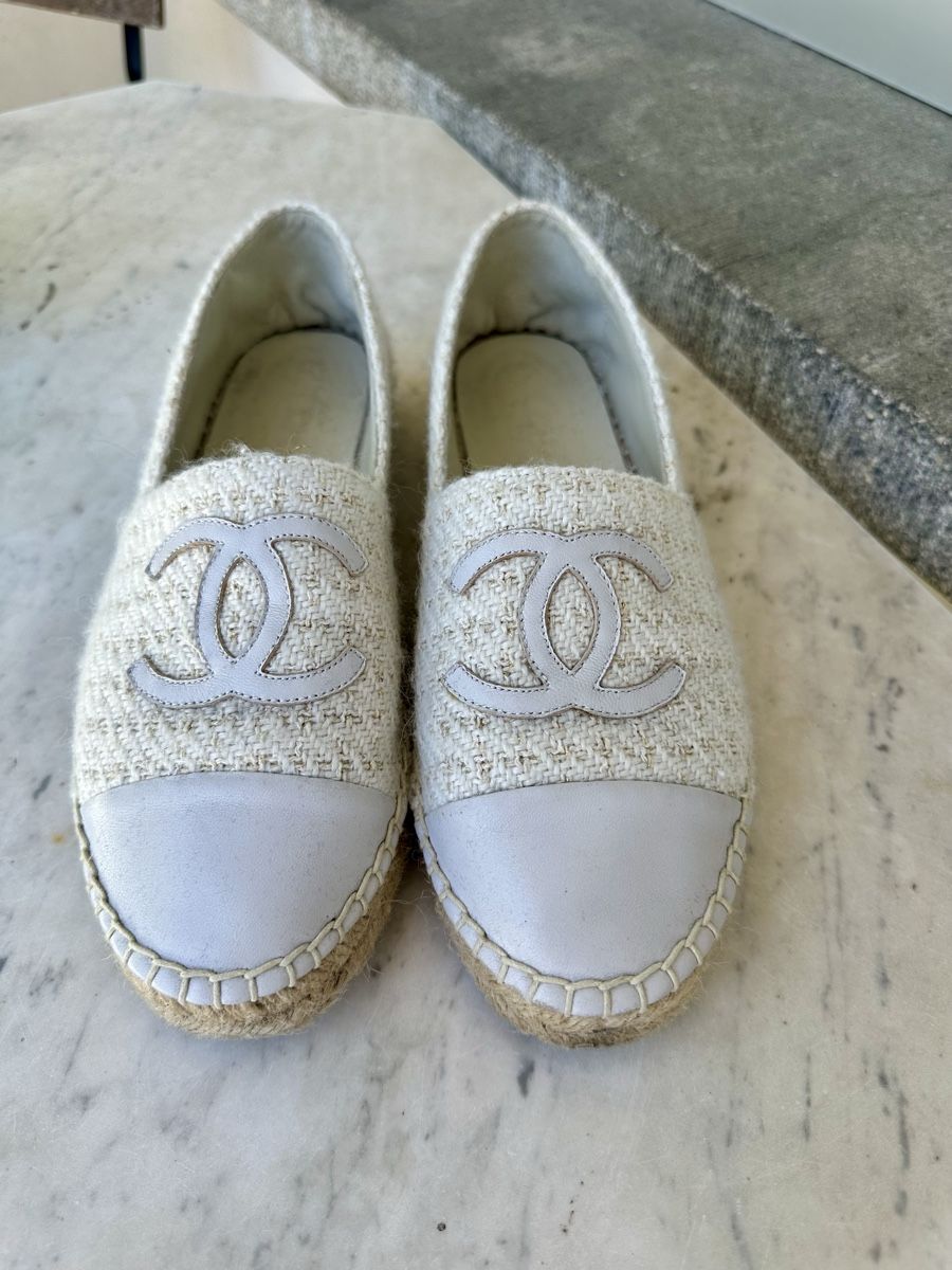 Chanel Scarpe da donna: Chanel Tweed Espadrilles Size 39 EU Summer Collection – Usato da Bern venduto da kingmanish
