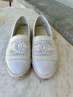 Chanel Tweed Espadrilles Size 39 EU Summer Collection